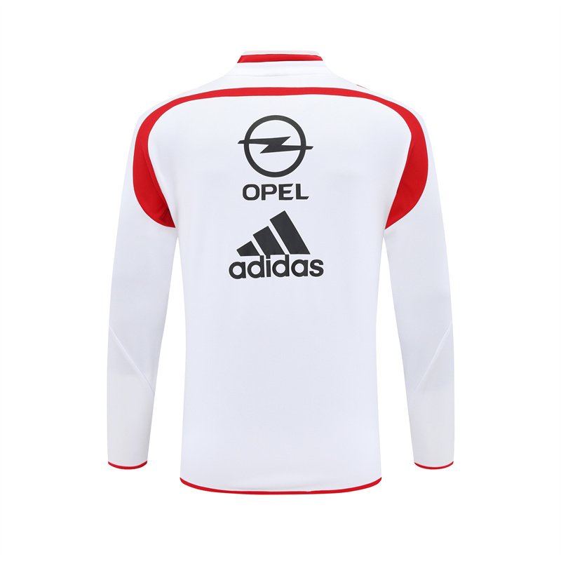 04-05 AC Milan White Retro Training Suit Top/ 04-05AC米兰复古上衣