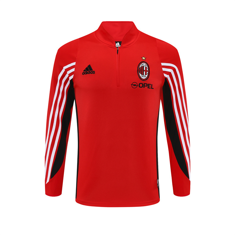 03-04 AC Milan Red Retro Training Suit Top/ 03-04AC米兰复古上衣