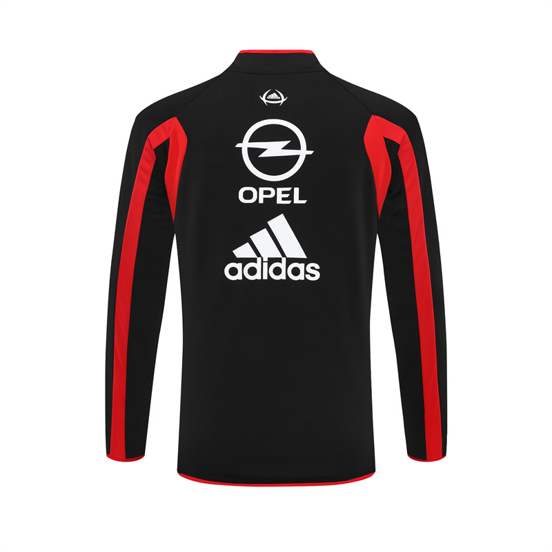 05-06 AC Milan Black Retro Training Suit Top/ 05-06AC米兰复古上衣