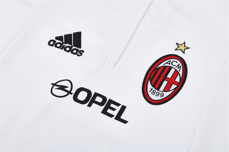 04-05 AC Milan White Retro Training Suit Top/ 04-05AC米兰复古上衣