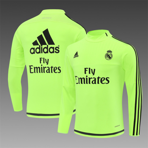 15-16 Real Madrid Retro Training Suit Top/15-16皇马复古上衣