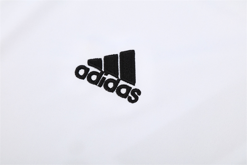 12-13 Real Madrid White Retro Training Suit Top/12-13皇马复古上衣