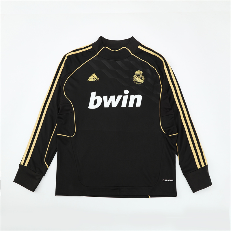 11-12 Real Madrid Retro Training Suit Top/11-12皇马复古上衣