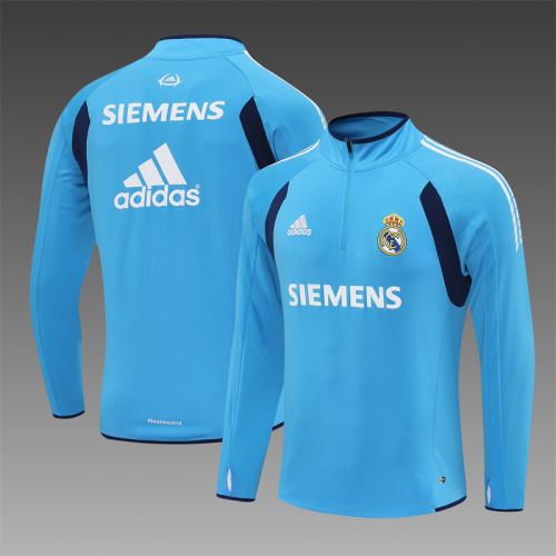 05-06 Real Madrid Retro Training Suit Top/05-06皇马复古上衣