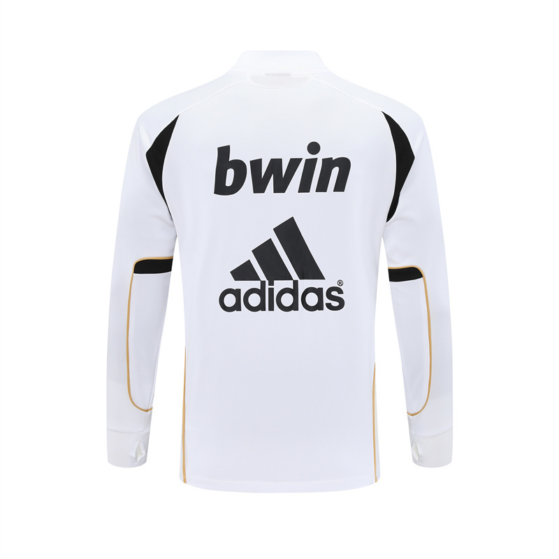 11-12 Real Madrid Retro Training Suit Top/11-12皇马复古上衣