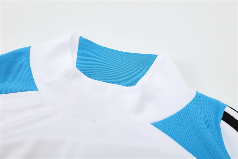 12-13 Real Madrid White Retro Training Suit Top/12-13皇马复古上衣