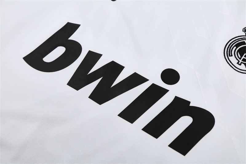 11-12 Real Madrid Retro Training Suit Top/11-12皇马复古上衣