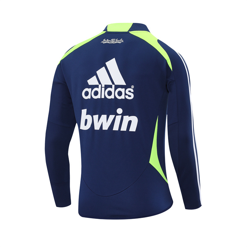 12-13 Real Madrid Blue Retro Training Suit Top/12-13皇马复古上衣