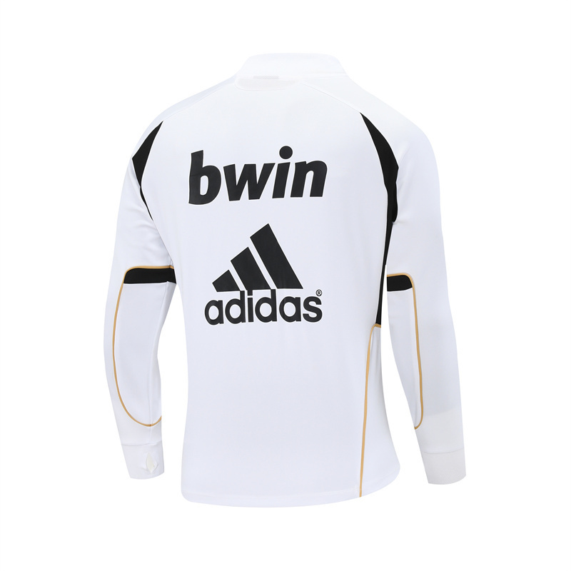 11-12 Real Madrid Retro Training Suit Top/11-12皇马复古上衣