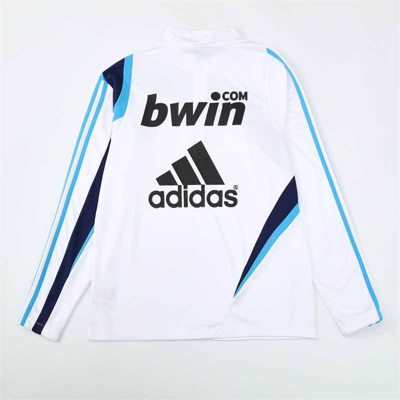 09-10 Real Madrid Retro Training Suit Top/09-10皇马复古上衣