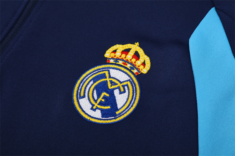 05-06 Real Madrid Retro Training Suit Top/05-06皇马复古上衣