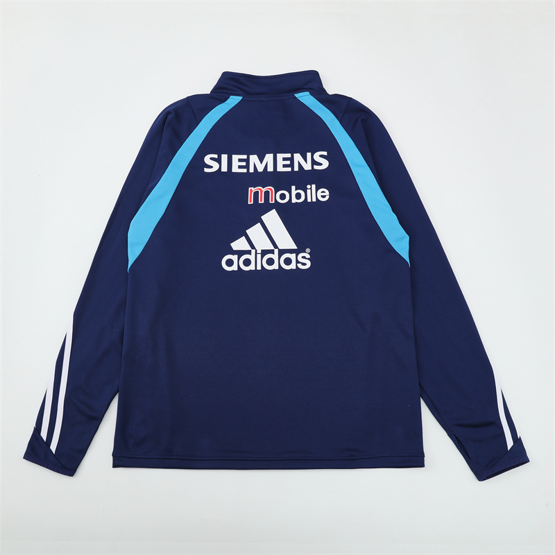 03-04 Real Madrid Retro Training Suit Top/03-04皇马复古上衣