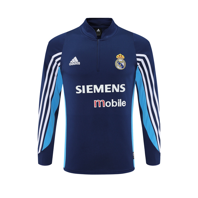 03-04 Real Madrid Retro Training Suit Top/03-04皇马复古上衣