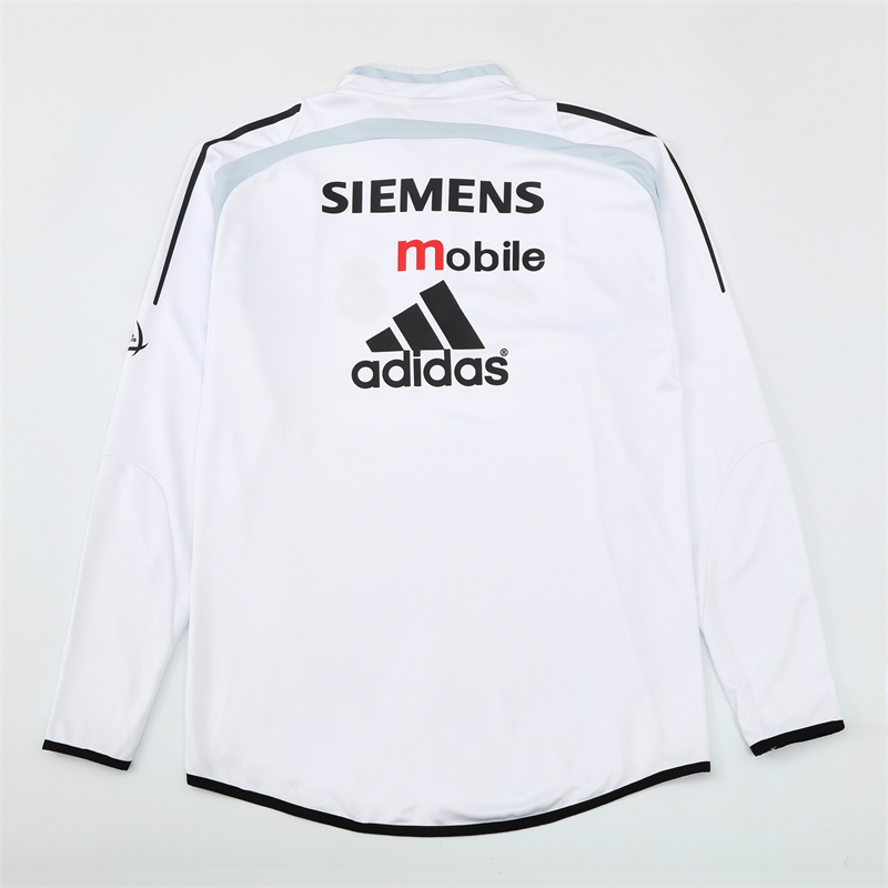 04-05 Real Madrid Retro Training Suit Top/04-05皇马复古上衣
