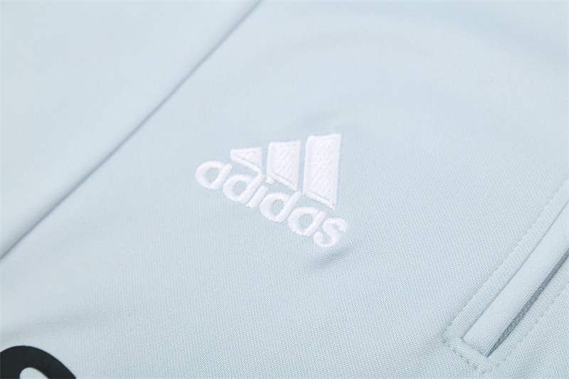 04-05 Real Madrid Grey Retro Training Suit Top/04-05皇马复古上衣(浅灰色)