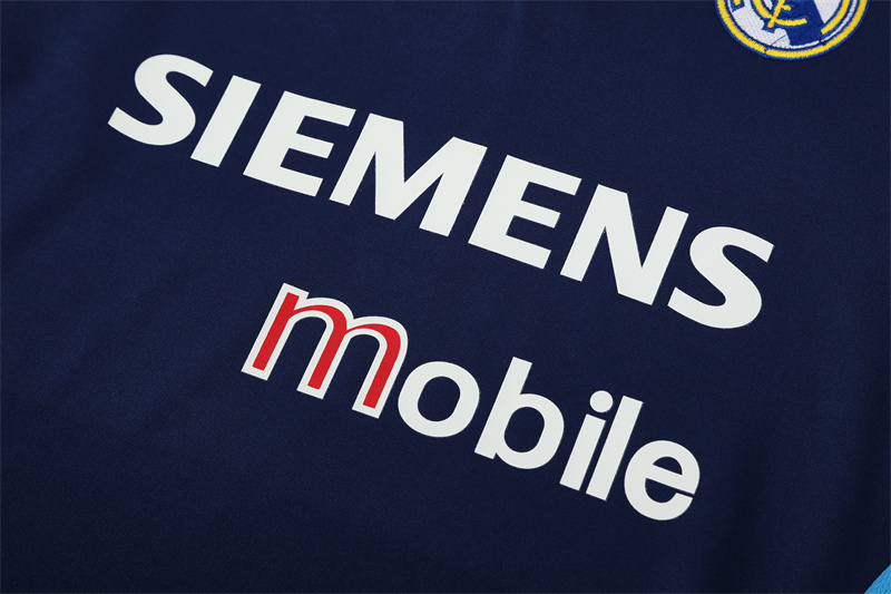 03-04 Real Madrid Retro Training Suit Top/03-04皇马复古上衣